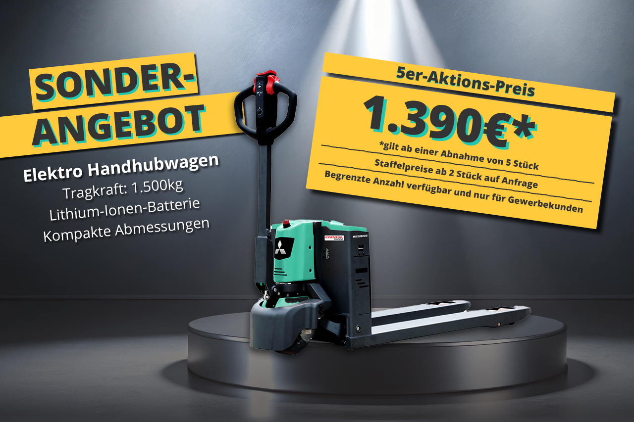 Sonderangebot Elektro Hubwagen (Handhubwagen) von Weisshuhn Staplertechnik in Rostock (MV)